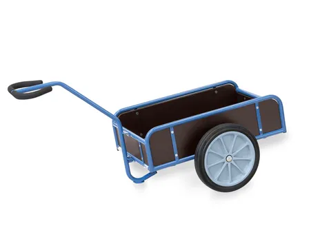 Handtrekwagen 4108V 2 Wielen 400kg 845x545mm 4 Wanden massief Rubber