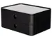 smart-box Han Allison avec 2 tiroirs jet noir, empilable