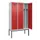 locker voor scheiding van kleding,HxBxD 2120x1200x500mm,3vak
