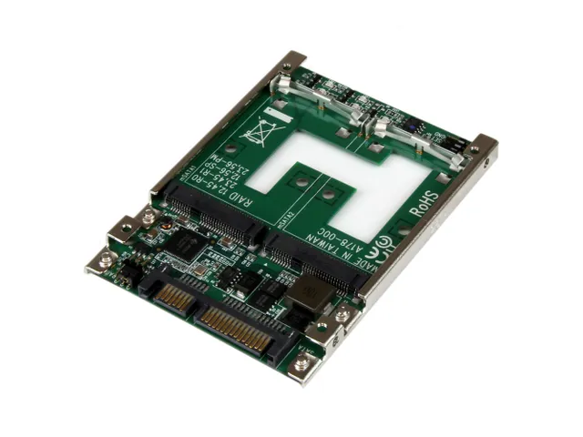 Dubbele mSATA SSD naar 2,5 inch SATA RAID adapter / converter