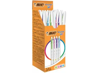balpen Cristal Up doos met 20 stuks fun kleuren - 2