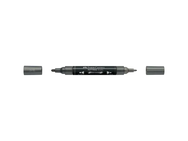 Acrylmarker Faber-Castell Multimark 297 steel metallic