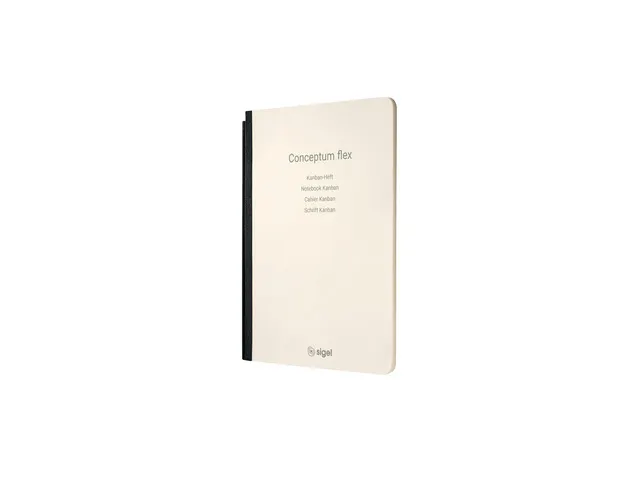 Notitieschrift Conceptum Flex A5, chamois 80gr, kanban 4 talig, 92blz,