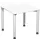 In Hoogte Verstelbaar Bureau 680-800X800X800Mm Blad Wit 4-Voeten