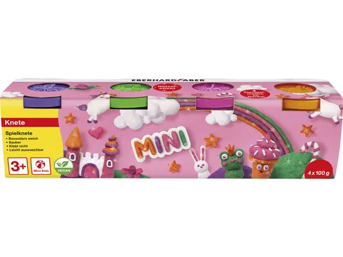 Kinderklei Eberhard Faber Glitter in beker, 100gram per beker