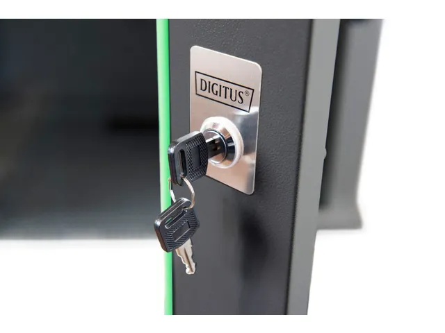 Digitus Unique 7U netwerkkast voor wandmontage 42x60x60cm Zwart