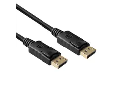 Kabel ACT DisplayPort 1.4 8K M-M 2 meter zwart