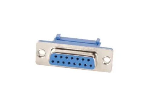 Vrouwelijke 15P Sub-D Connector Voor Platte Kabel