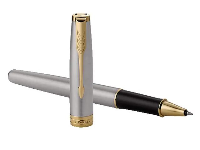 Rollerpen Parker Sonnet Stainless Steel GT Finish Fijn