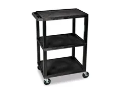 Kunststof Wagen 150kg 865x 680x 460mm 3 Etages Legborden