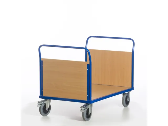 dubbele kopwandwagens,draagverm. 600kg,laadvl. LxB 1200x800mm