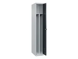 locker voor scheiding van kleding,HxBxD 1850x300x500mm,1vak