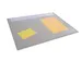 Sous-main PP avec calendrier rabat transparent 650x500mm gris