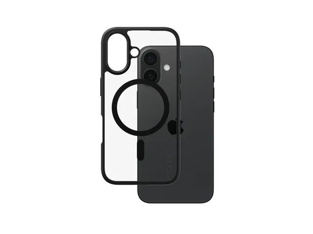 PanzerGlass CARE by Urban Combat Case Transparent w. Black Frame