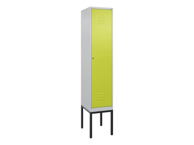 locker voor scheiding van kleding,HxBxD 2120x400x500mm,1vak
