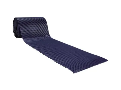 vloermat voor vochtige ruimte,B 500mm,vinyl,blauw