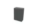 armoire de bureau,HxlxP 1155x800x445mm,MS-gris foncé