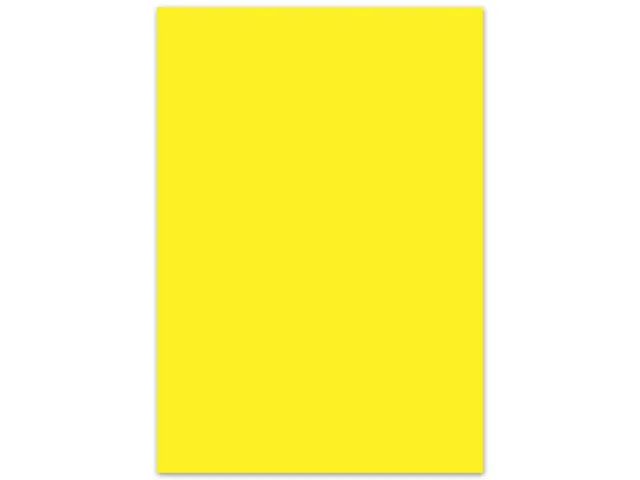Folia Creakit fotokarton 50x70cm 300gr Bananengeel 25 vel