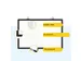 BRASQ Magnetisch Whiteboard 90x60cm Zwart met accessoire set