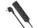 4-Voudige Stekkerdoos - 5m Kabel - Zwart - Penaarde
