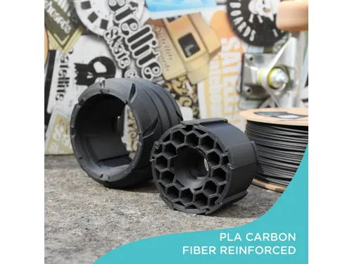 Polymaker 3D filament PolyLite PLA-CF 1,75 mm Zwart 1kg