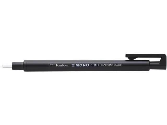 gumstift MONO zero met ronde punt navulbaar zwart