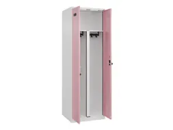 PBM-locker,HxBxD 1850x600x500mm,2vak,vak B 300mm,draaigrendel