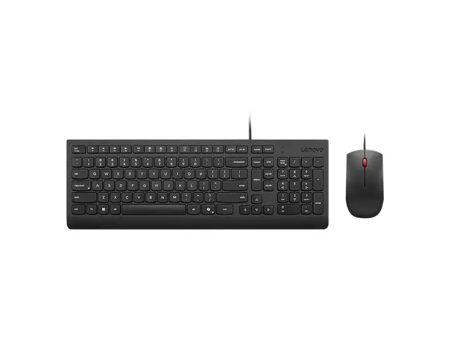 Lenovo 4X31R64404 Toetsenbord en Muis Bedraad, USB, AZERTY
