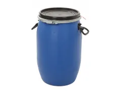 Kunststof ton 60 Liter Blauw