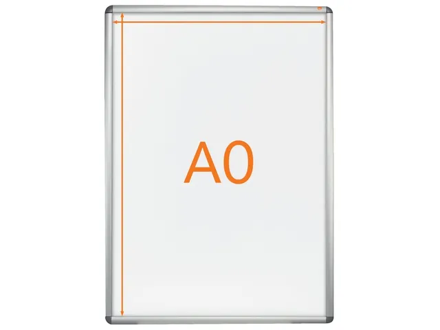 Kliklijst Nobo Essence A0 118x84,1cm aluminium