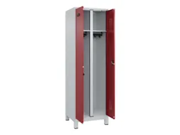 locker voor scheiding van kleding,HxBxD 1950x600x500mm,2vak
