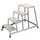 Montagetrap Aluminium H 0 8M 4Treden Incl. Platform Treden Traanplaat
