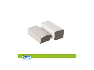 CMT Handdoekpapier Z-vouw Rec 1-laags Naturel 20x250 Stuks - 2