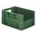 Euronorm Stapelkrat Groen 210x400x300mm 17.5l Grijpopening
