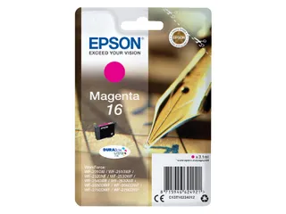 Inktcartridge Epson 16 T1623 Rood C13T16234012 - 1