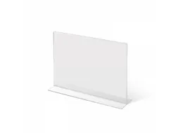Folderhouder A4 T-Stand Acryl Liggend