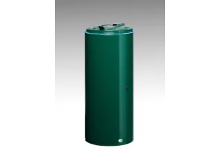 afvalbak,80l,HxBxD 895x390x420mm,romp staal RAL6005 - 2