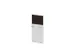cache de banque d'accueil p. table de bureau Bl-blanc BN2036-marron