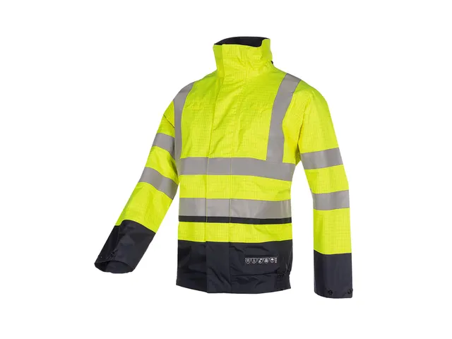 Blouson Sioen 9396 Jibou jaune fluo/bleu marine Taille L