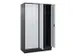locker voor scheiding van kleding,HxBxD 1950x1200x500mm,4vak