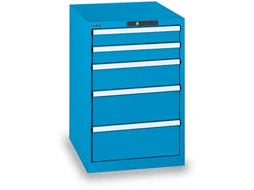 Ladenkast Hxbxd 850x564x725mm 5laden 75kg Codeslot Afwerking Ral5012