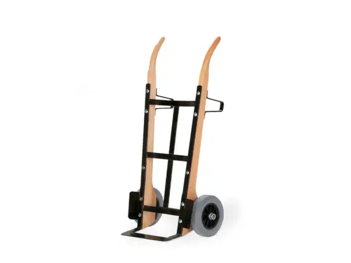 houten zakkensteekwagen 250kg steekplaat BxD 370x140mm luchtbanden