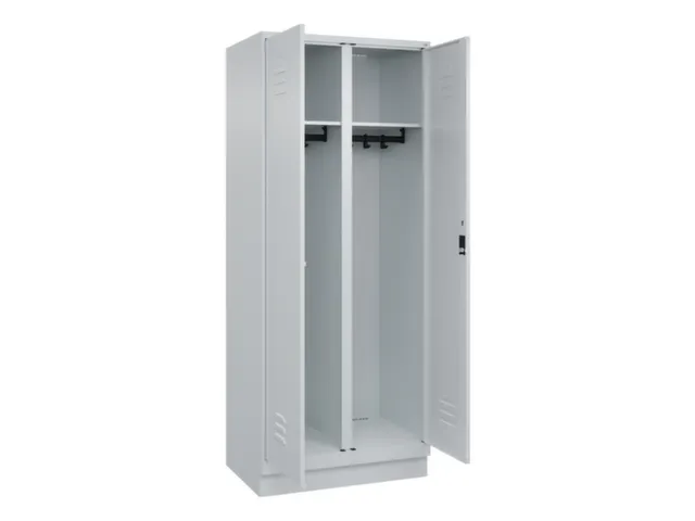 locker voor scheiding van kleding,HxBxD 1950x800x500mm,2vak