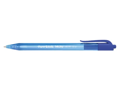 Balpen Paper Mate Inkjoy 100RT medium blauw