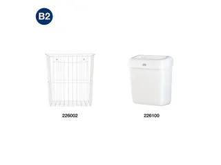 Afvalzakken Tork Bin Liner 20 liter Wit B2 - 6