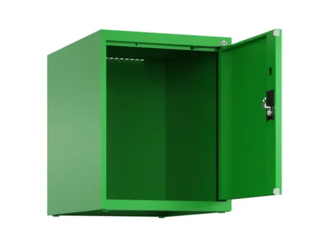 opzetkast,v. locker,1vak.,vak B 400mm,HxBxD 500x400x500mm,cilinderslot