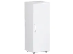 kantoorkast,HxBxD 1100x400x420mm,2xhouten vloer,3ordnerhoogte,romp wit