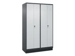 PBM-locker,HxBxD 1950x1200x500mm,4vak,vak B 300mm,draaigrendel
