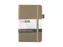 Notitieboek Sakura hard cover pocket lijn sintel 90x140mm