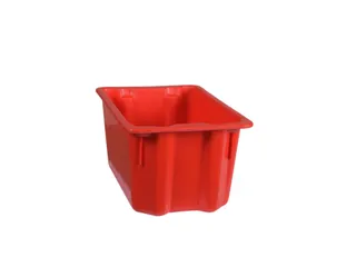 Draaistapelbak Pp Hxlxb 180X400X280Mm 13L Rood - 1